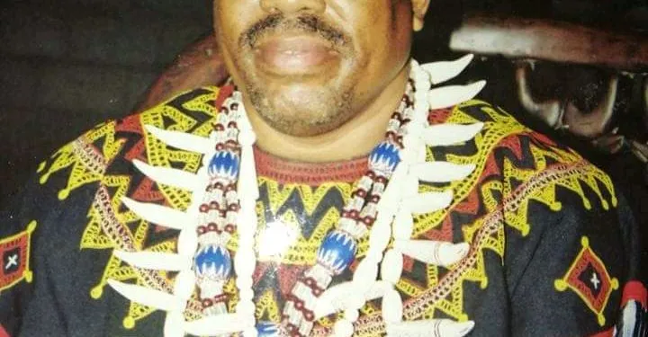 Fon Benjamin Vutsiboung of Kedjom Keku Big Babanki