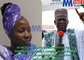 Kah Walla tribute to Ni John Fru Ndi