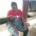 Yvonne was handed over the corpse of the child to hold by the police