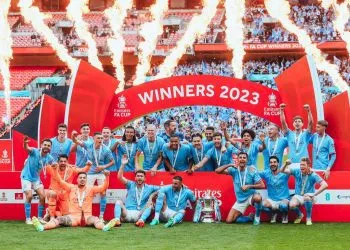 Manchester City win the FA Cup after beating United