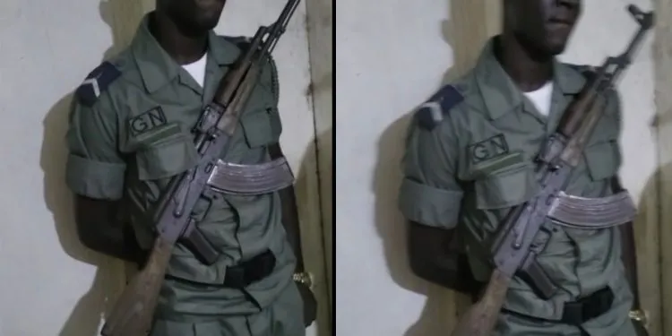 Gendarmarie officer caught extorting civilian