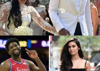 r Joel Embiid has tied the knot with Brazilian model Anne De Paula