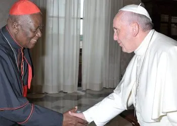 Cardinal Tumi and Pope Francis