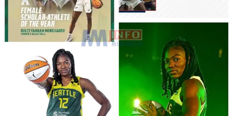 Dulcy Fankam Mendjiadeu, name Athlete of the Year