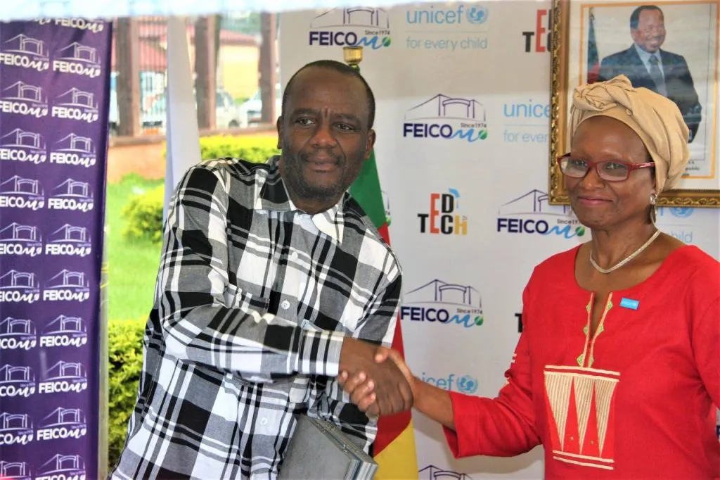 Teachers and students in Cameroon to benefit from a joint FEICOM and UNICEF Programme