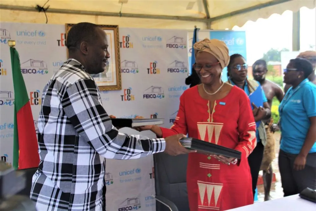 Teachers and students in Cameroon to benefit from a joint FEICOM and UNICEF Programme