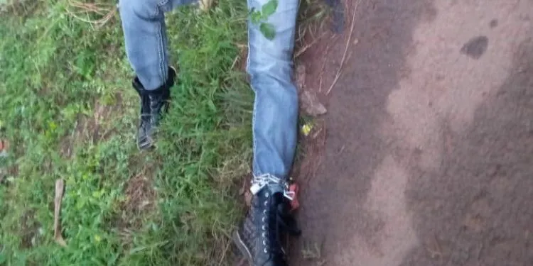 Body of a man with bullet wounds found in Bamenda today