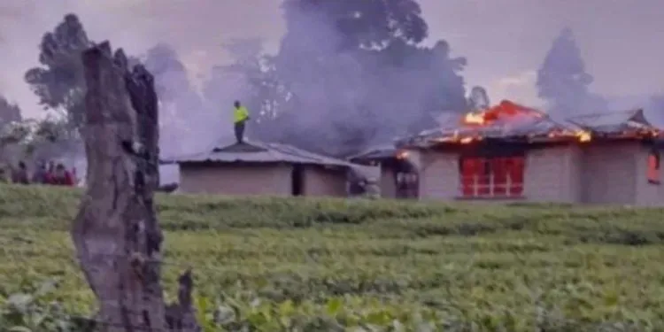 Kenyan woman's house set ablaze for killing her daughter's rapist