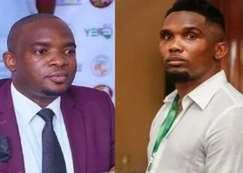 Njalla Quan congratulates Eto'o for Interpool organisation