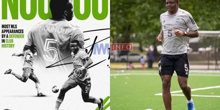 Nouhou Tolo makes most MLS appearances