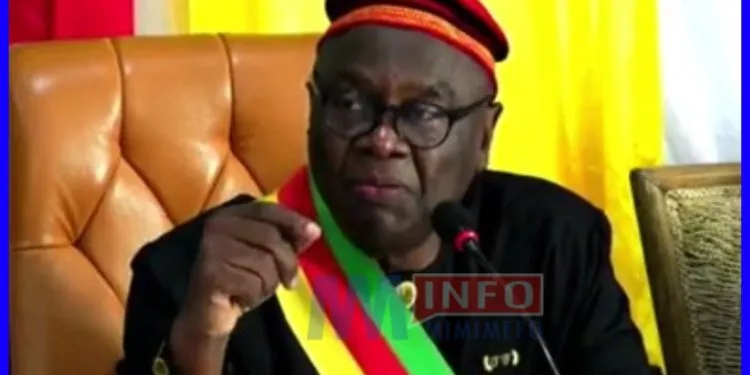 Prof Fru Angwafo III, NW Regional Assembly President