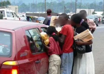Truck crushes hawker's leg in South West Region