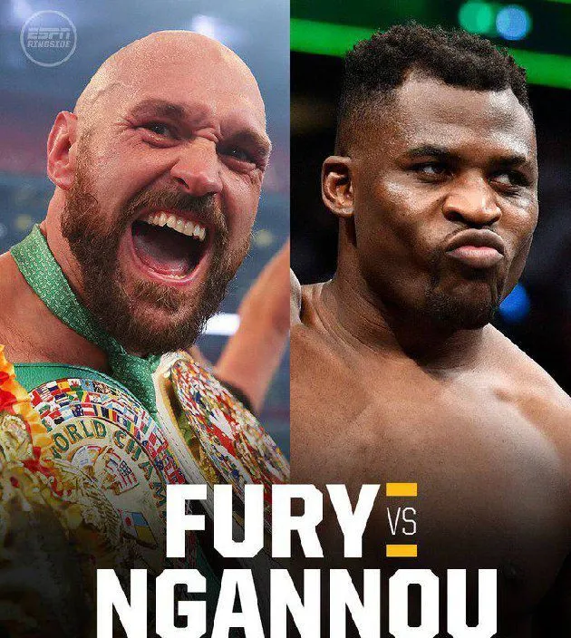 Tyson Fury and Francis Ngannou