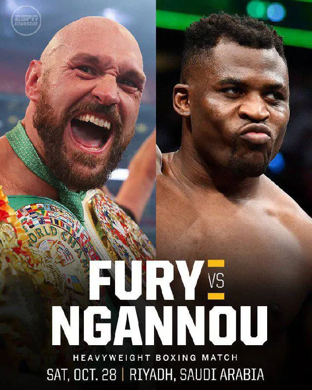 Tyson Fury and Francis Ngannou