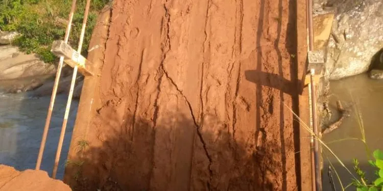 Economic activities in jeopardy as bridge linking Cameroon and Nigeria collapses in Donga Mantung, Sabongida