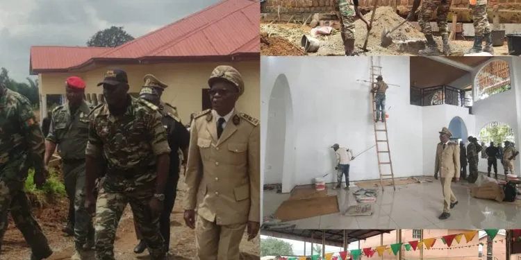 Preparations Ahead of Fru Ndi's funeral in Bamenda and Baba II