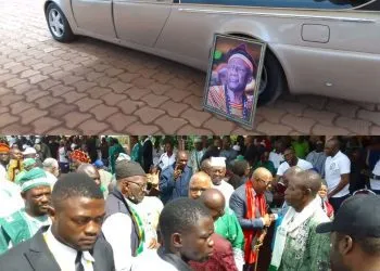 Ni John Fru Ndi laid in state in Bafoussam
