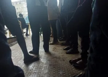 Images of youth harassed and arrested in Muea, South west region of Cameroon taken on hidden camara