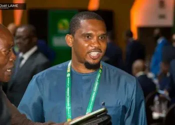 Samuel Eto'o Cameroon FECAFOOT President