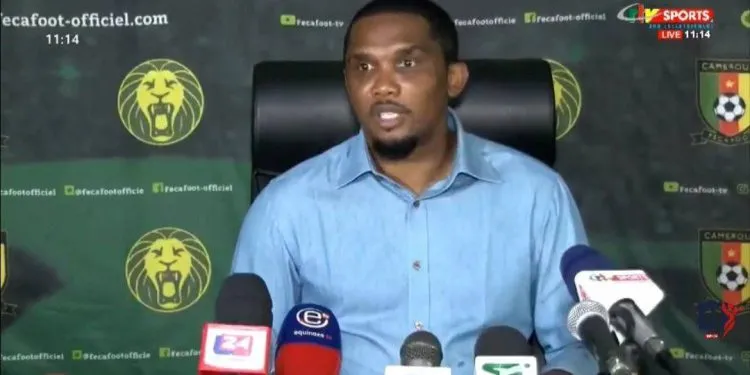 Samuel Eto'o announces a FIFA donation of $6.5 Million to FECAFOOT