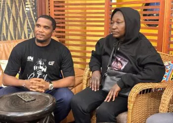Samuel Etoo visits family of late Cameroonian comedian Cabrel Nanjip