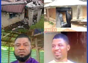 Victims of Amba attrocities in Kekukesim community, Akwaya, Cameroon