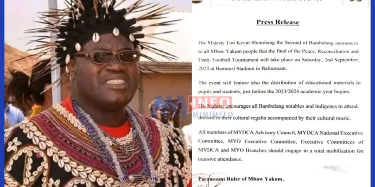Bambalang Tournament to hold in Bafoussam