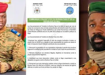 Burkina and Mali leaders pledge support to Niger