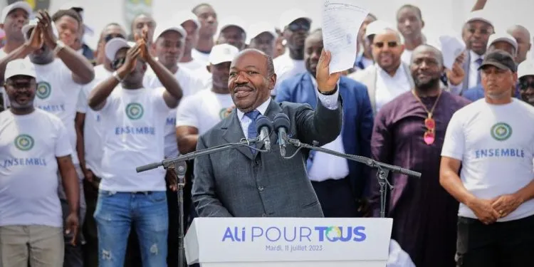 2023 presidential election in Gabon Ali Bongo Ondimba,
