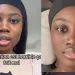 Lady advices others against the use of fake eyelashes