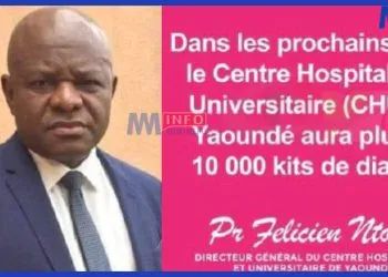 Felicien Ntone announces arrival of dialysis kits to Yaounde Hospital