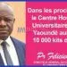 Felicien Ntone announces arrival of dialysis kits to Yaounde Hospital