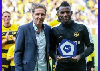 Jean-Pierre Nsame Crowned Swiss Super League's Top Scorer for Fourth Consecutive Season.