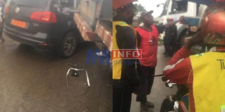 Mutengene Accident results in no loss of life