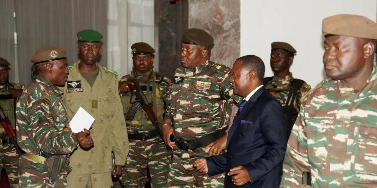 Three Military Leaders in Guinea, Mali and Burkina-Faso vow a mutual defence if ECOWAS intervenes militarily in Niger