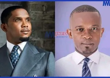 Samuel Eto'o and Ernest Obama