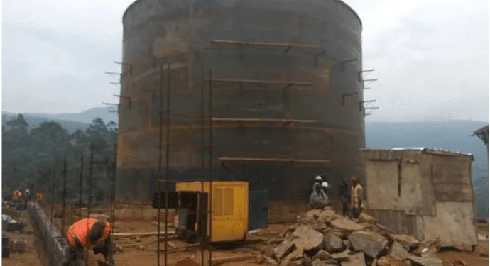 The Bamenda Gas Plant project is over 30% complete in terms of execution