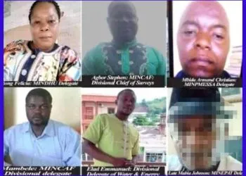 Separatists killed and buried these 6 delegates