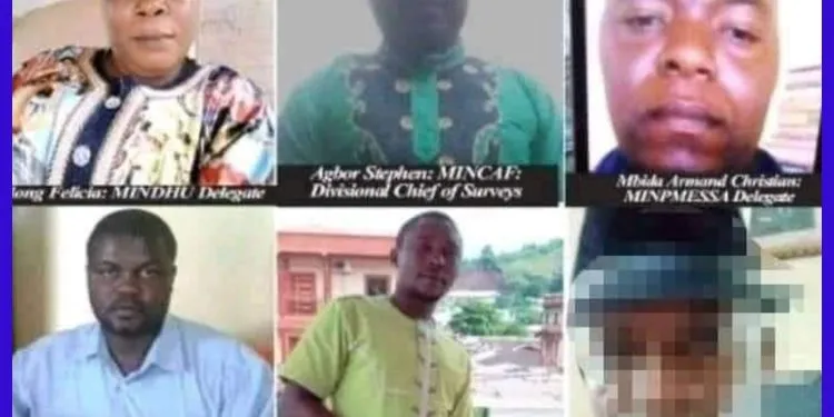Separatists killed and buried these 6 delegates