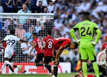 Tottenham Hotspurs get 2-0 victory over Manchester united in English Premier League