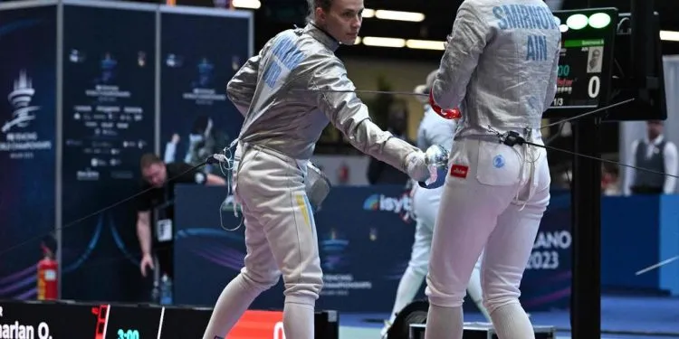 Ukrainian Fencer
