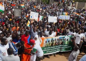 Thousands of coup supporters storm French base in Niger