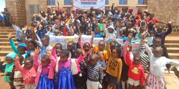 Ndichia Foundation puts smiles on the faces of vulnerable kids in Cameroon
