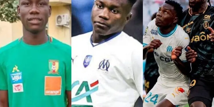 Francois Regis Mughe, 19, makes his Indomitable Lions debut