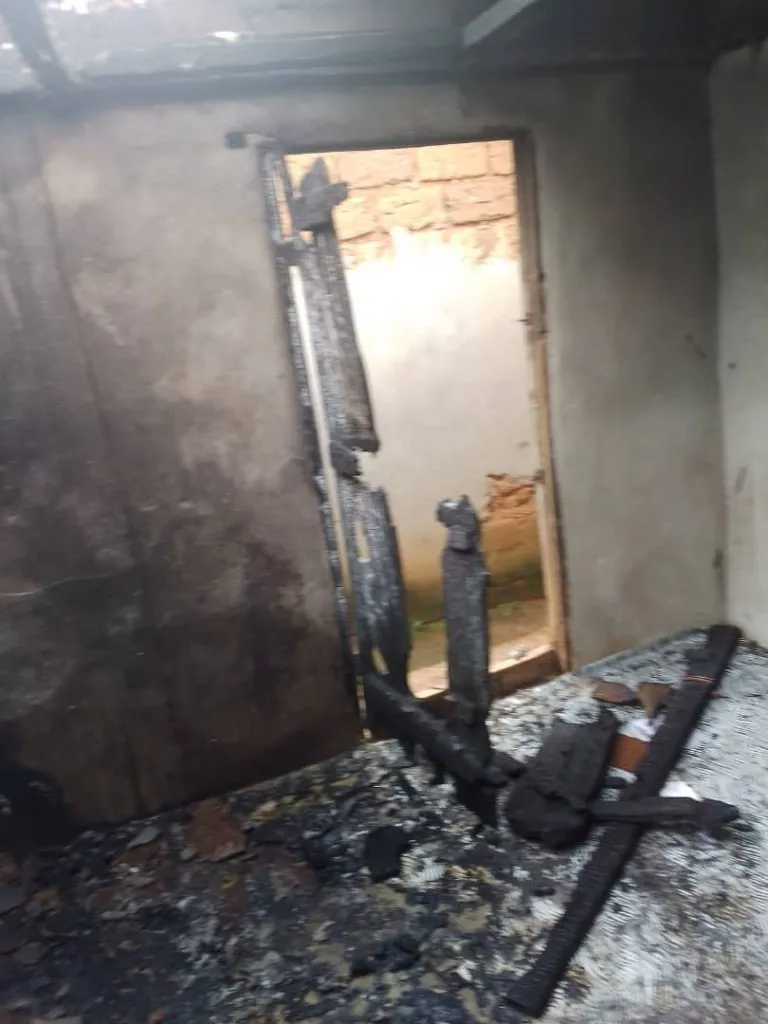 Victims of Amba attrocities in Kekukesim community, Akwaya, Cameroon