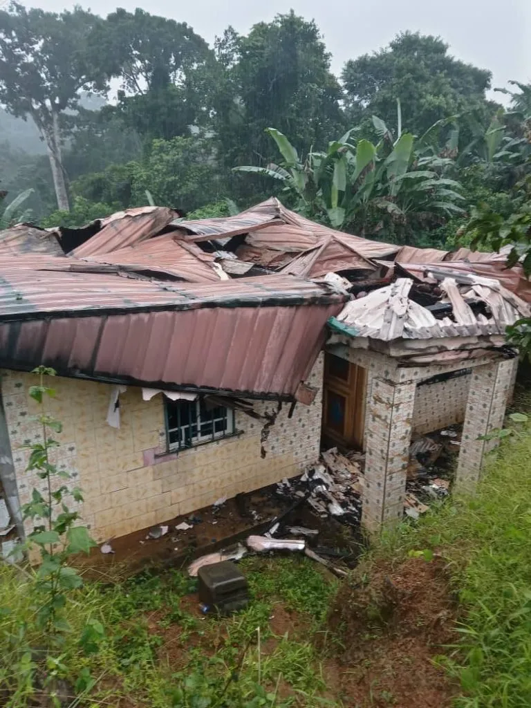 Victims of Amba attrocities in Kekukesim community, Akwaya, Cameroon
