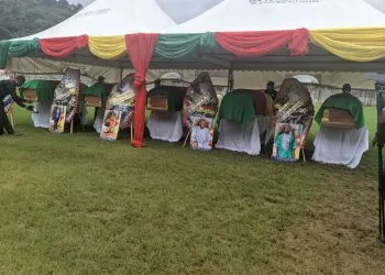 South West Governor Bernard Okalia Bilai Calls Caskets and Bodies of Slain Delegates 