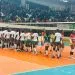 Cameroon female basketball secures another win, beating Nigeria 3 sets to 0.