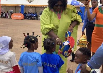 Wives of police officers in Cameroon. POWA Cameroon, Image CRTV