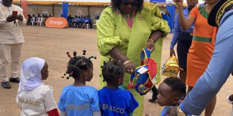 Wives of police officers in Cameroon. POWA Cameroon, Image CRTV